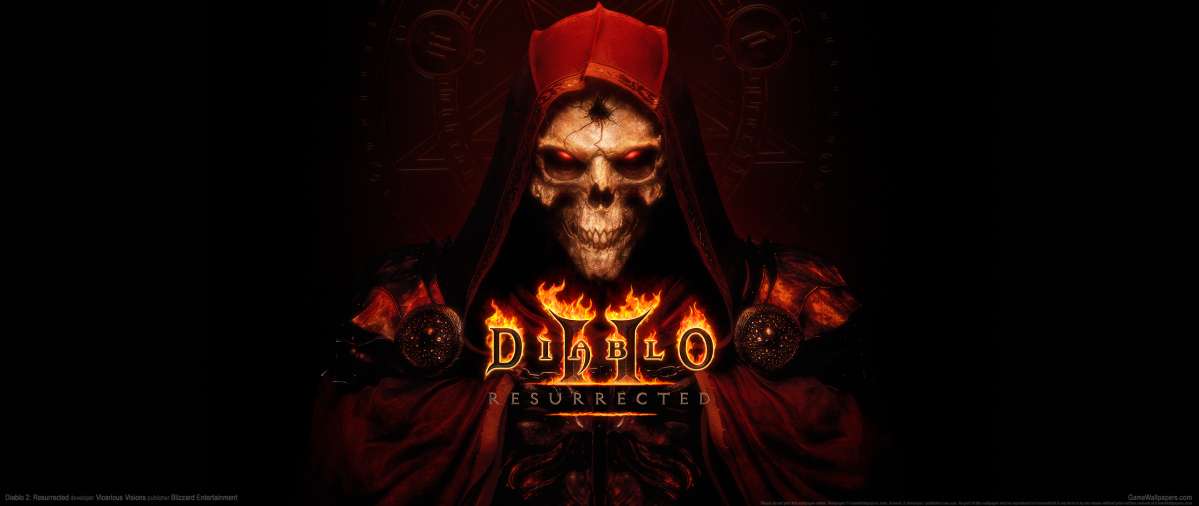 Diablo 2: Resurrected ultrawide fond d'cran 01