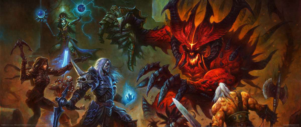 Diablo 3 ultrawide fond d'cran 44