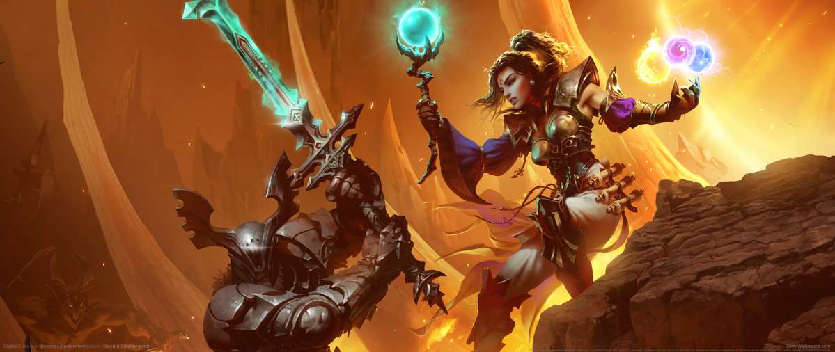 Diablo 3 ultrawide fond d'cran 45