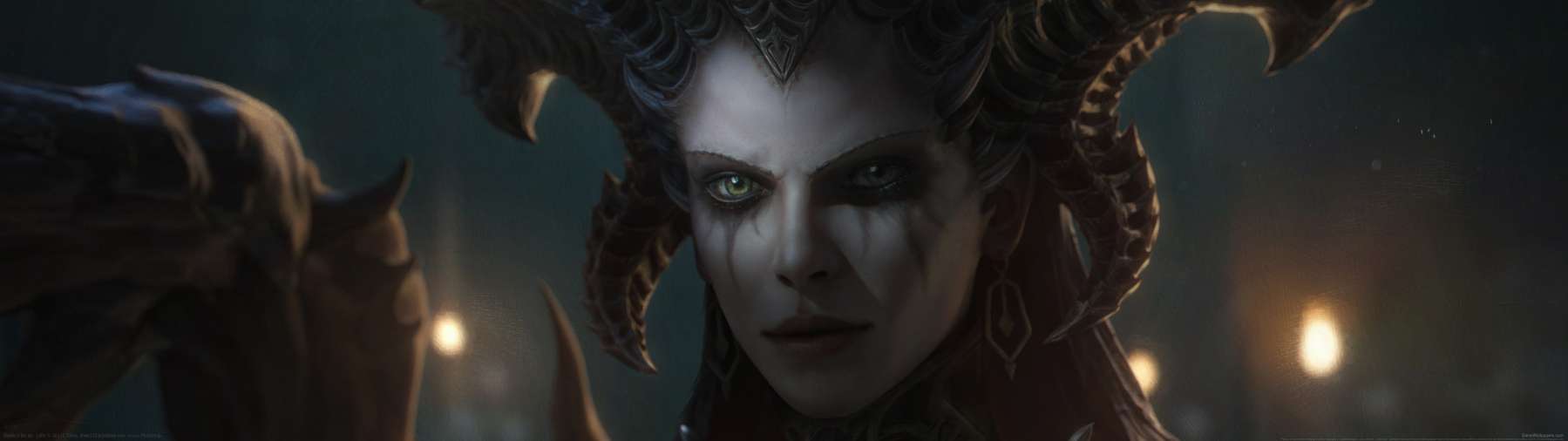 Diablo 4 fan art superwide fond d'cran 03