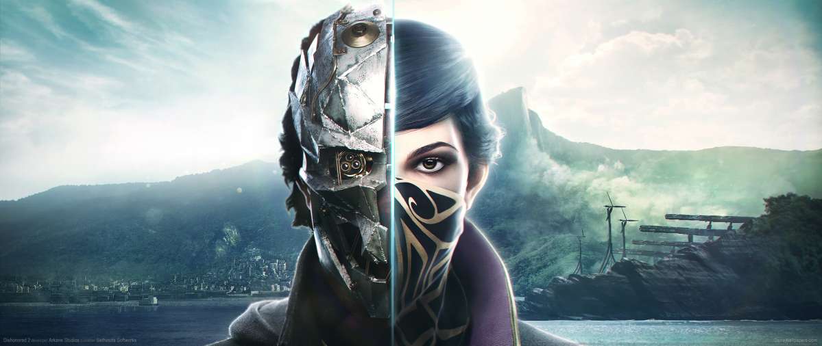 Dishonored 2 ultrawide fond d'cran 11