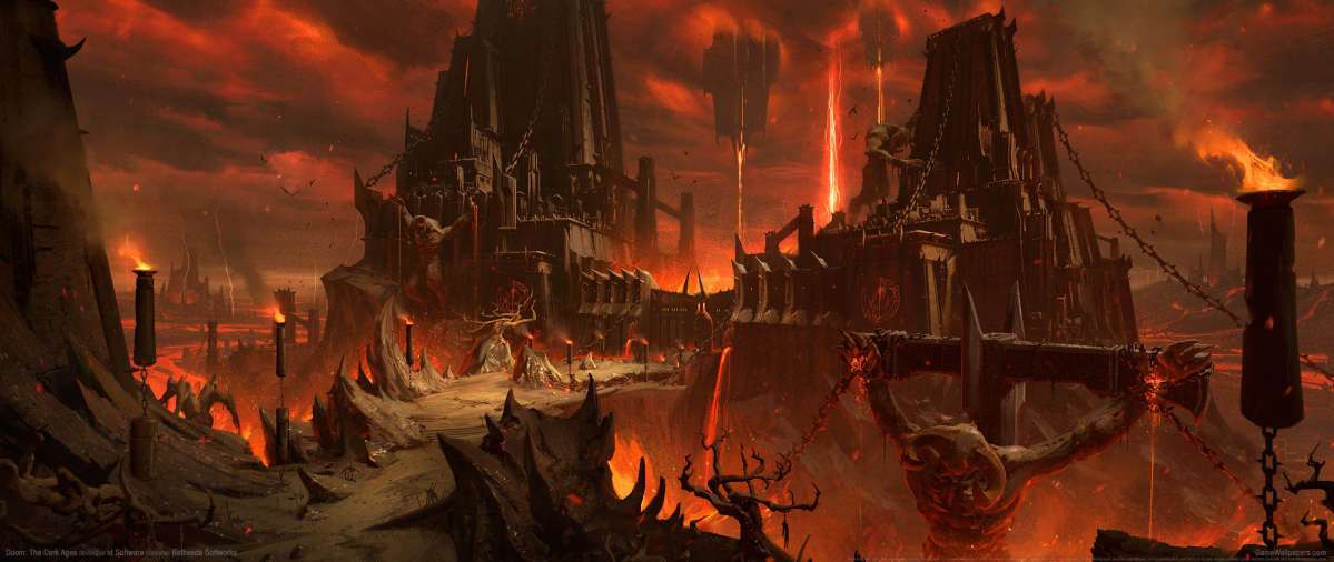 Doom: The Dark Ages ultrawide fond d'cran 06