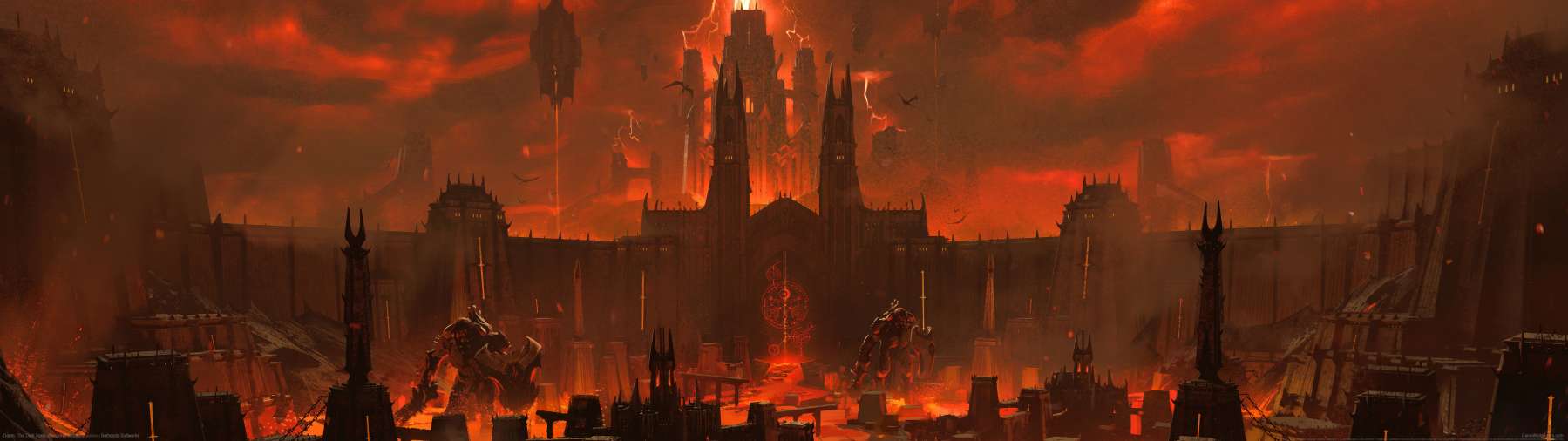 Doom: The Dark Ages superwide fond d'cran 07