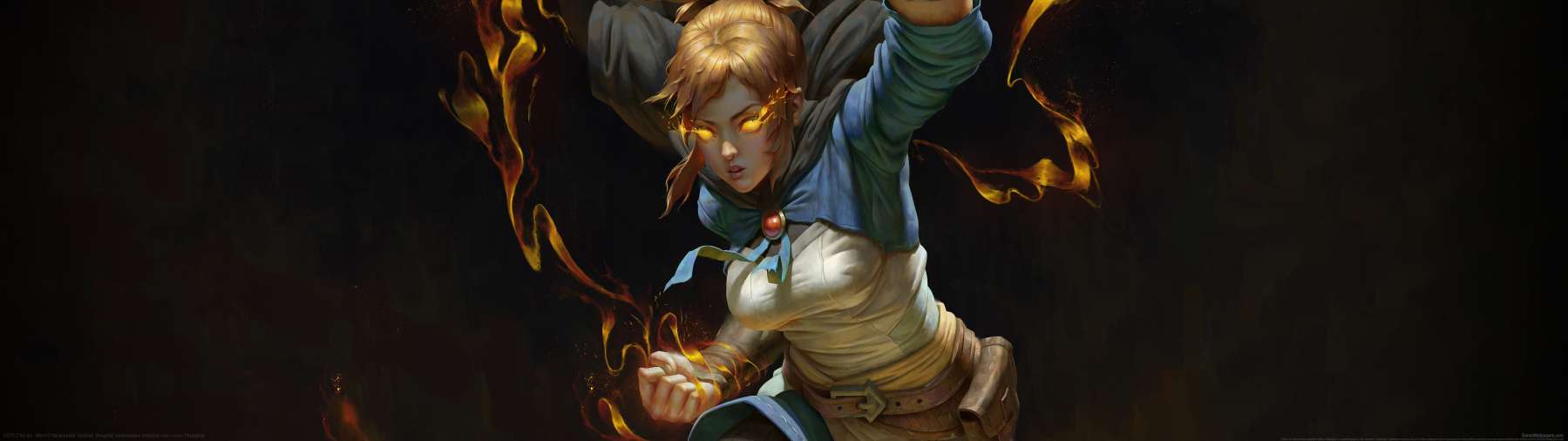 Dota 2 fan art superwide fond d'cran 03