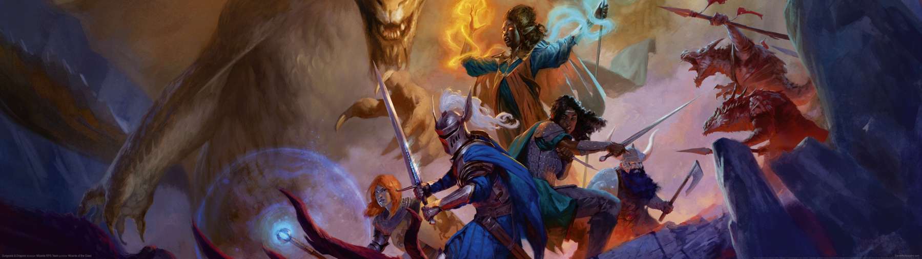 Dungeons & Dragons superwide fond d'cran 17