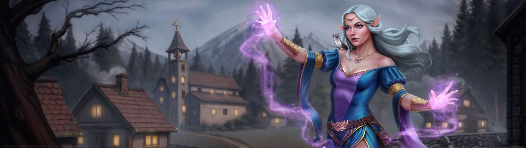 Dungeons & Dragons fan art superwide fond d'�cran 01