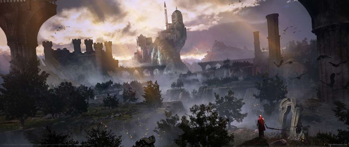 Elden Ring fan art ultrawide fond d'cran 02