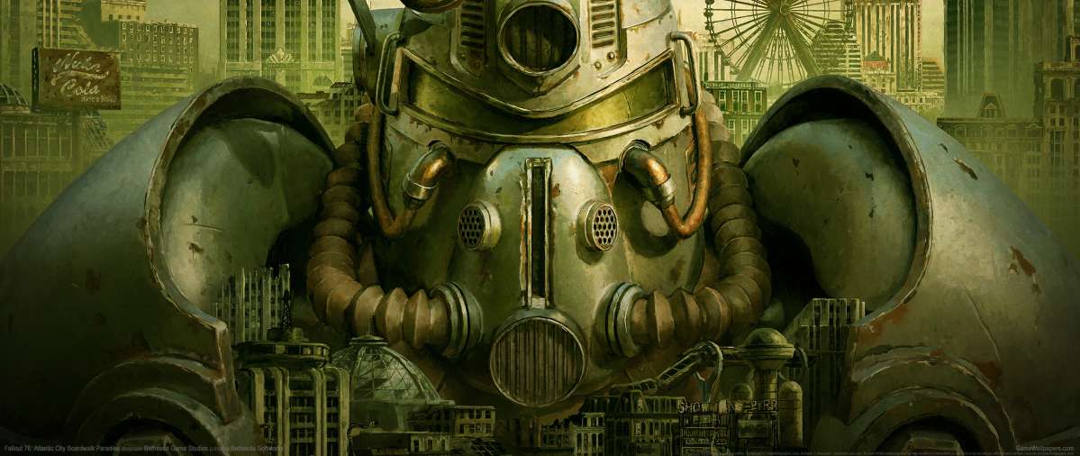 Fallout 76: Atlantic City Boardwalk Paradise fond d'cran