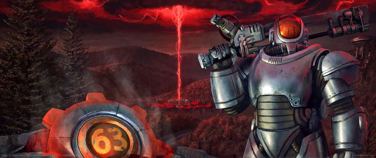 Fallout 76: Skyline Valley ultrawide fond d'cran 01