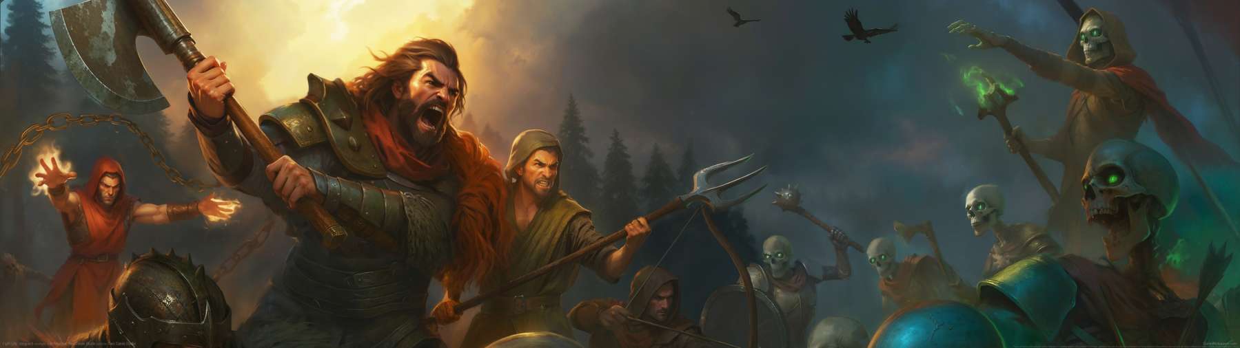 Fight Life: Vanguard superwide fond d'�cran 01