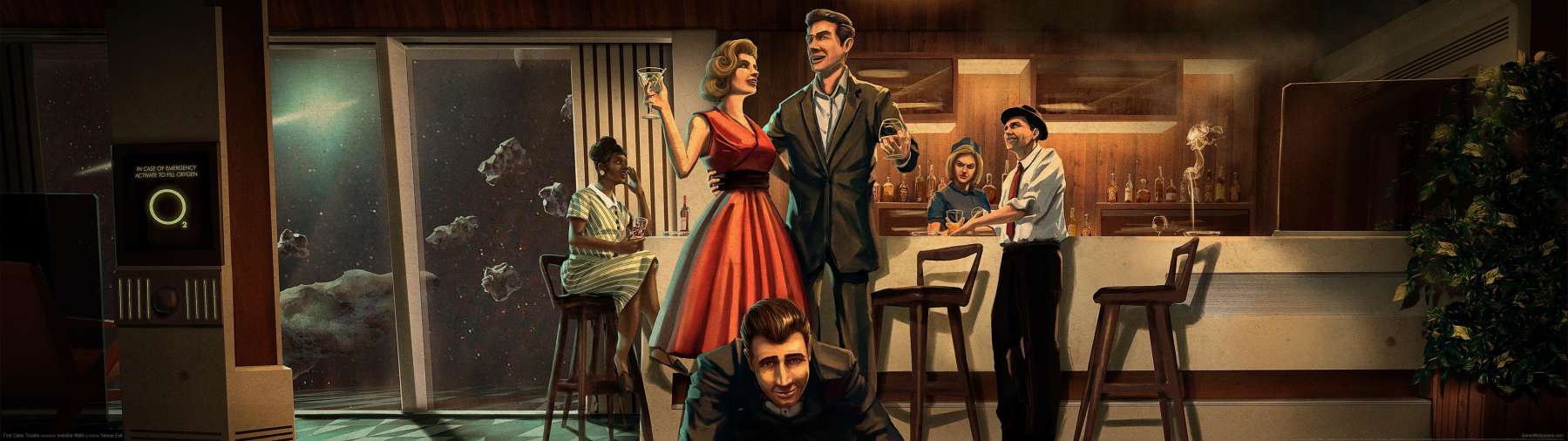 First Class Trouble fond d'cran