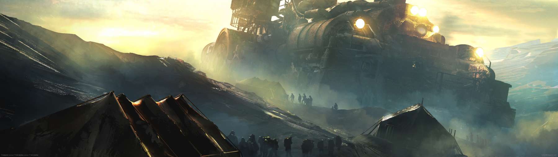 Frostpunk superwide fond d'cran 02