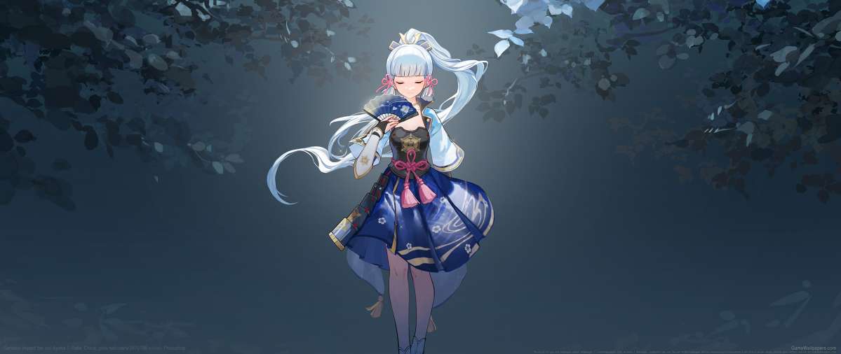 Genshin Impact fan art ultrawide fond d'cran 06