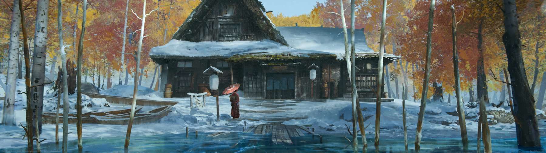 Ghost of Yotei fond d'�cran