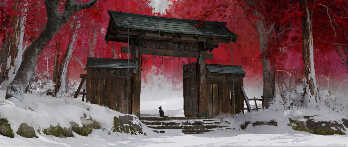 Ghost of Yotei fond d'�cran