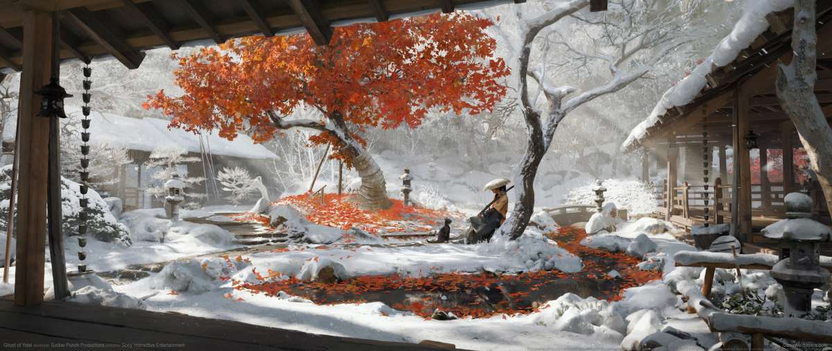 Ghost of Yotei fond d'�cran