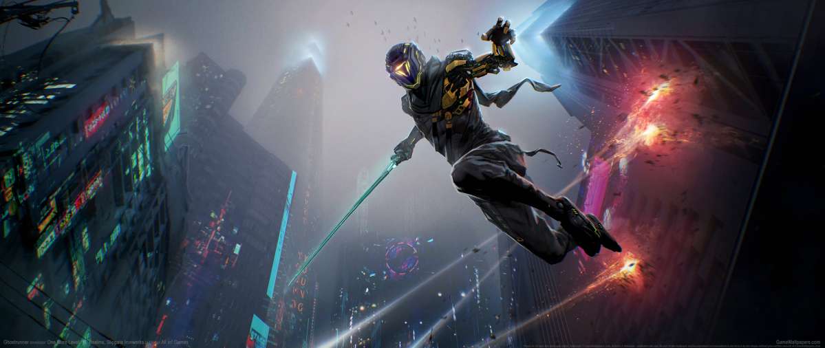 Ghostrunner ultrawide fond d'cran 02