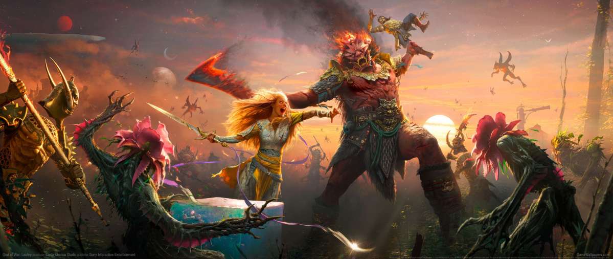 God of War: Laufey ultrawide fond d'�cran 02