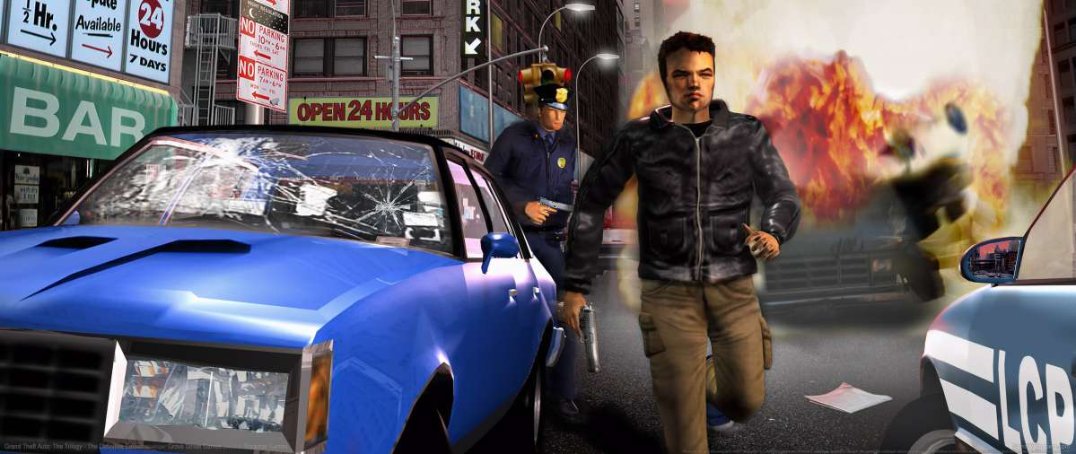 Grand Theft Auto: The Trilogy - The Definitive Edition ultrawide fond d'cran 01