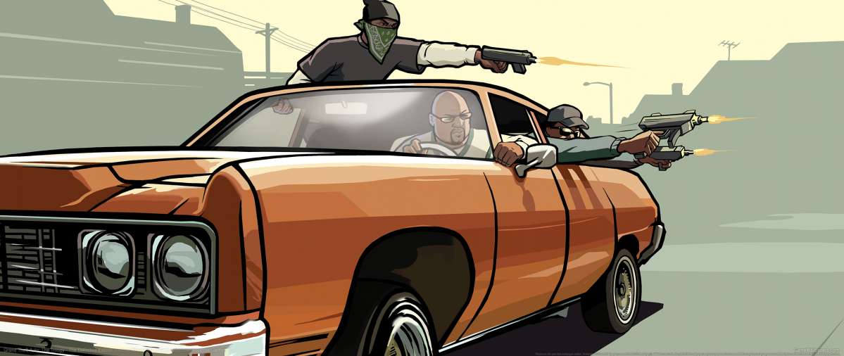 Grand Theft Auto: The Trilogy - The Definitive Edition ultrawide fond d'cran 02