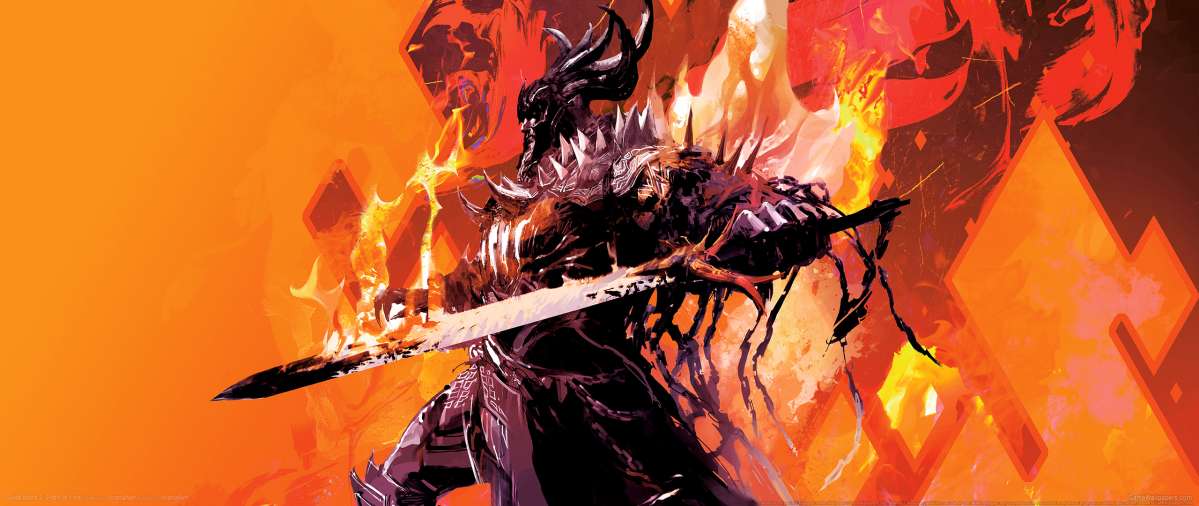 Guild Wars 2: Path of Fire ultrawide fond d'cran 02