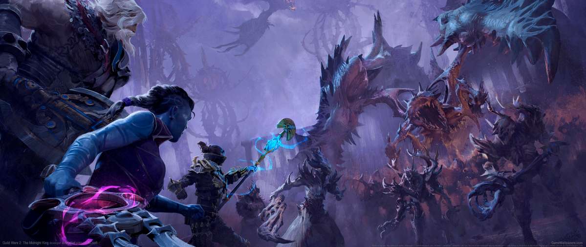 Guild Wars 2: The Midnight King fond d'cran