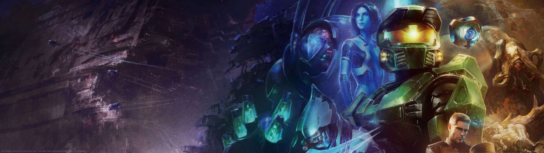 Halo: Campaign Evolved fan art superwide fond d'�cran 01