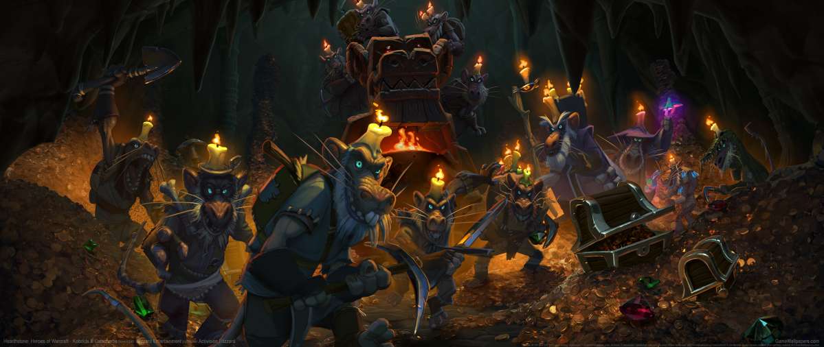 Hearthstone: Heroes of Warcraft - Kobolds & Catacombs fond d'cran