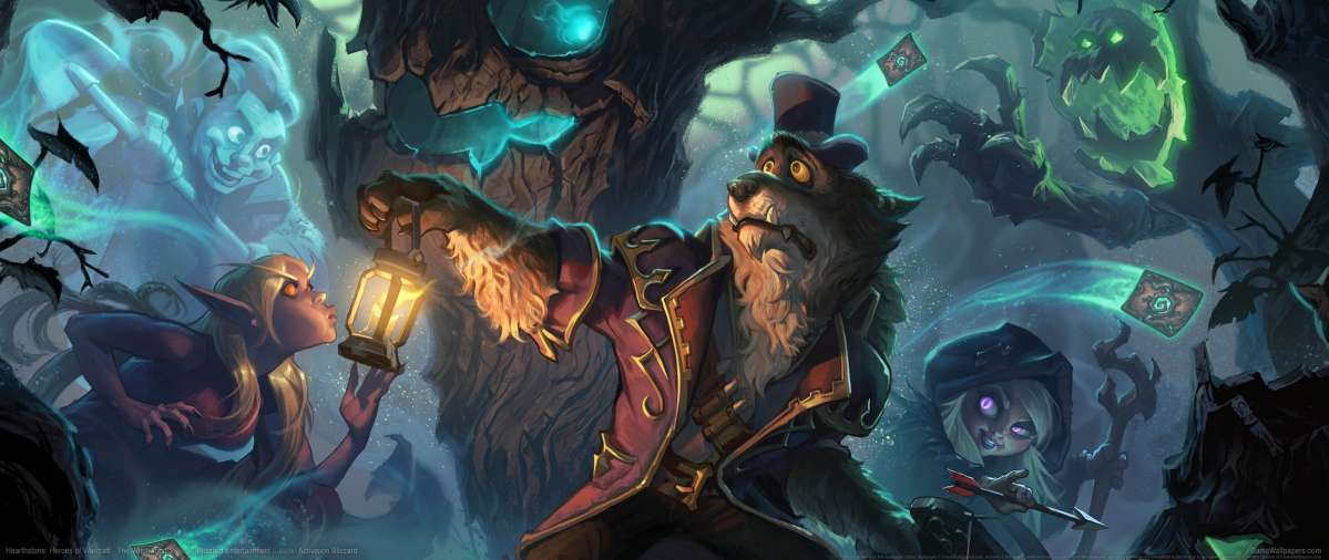 Hearthstone: Heroes of Warcraft - The Witchwood fond d'cran