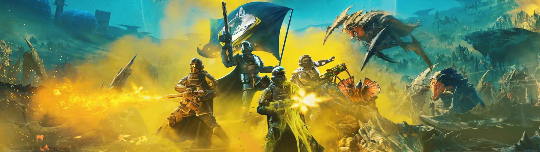 Helldivers 2 fond d'cran