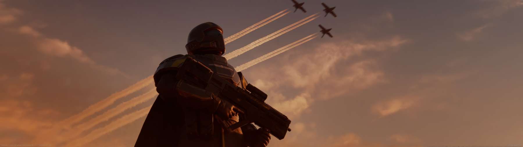 Helldivers 2 superwide fond d'cran 04