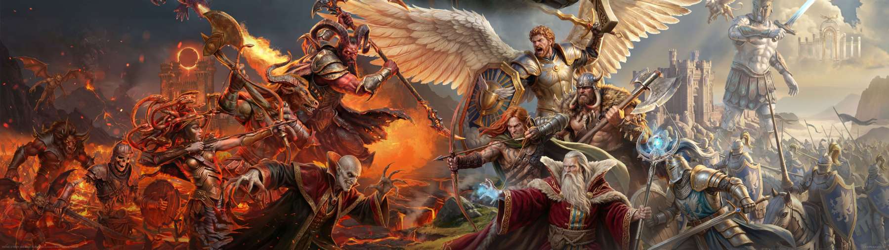Heroes of Might and Magic 3 Remake superwide fond d'�cran 01