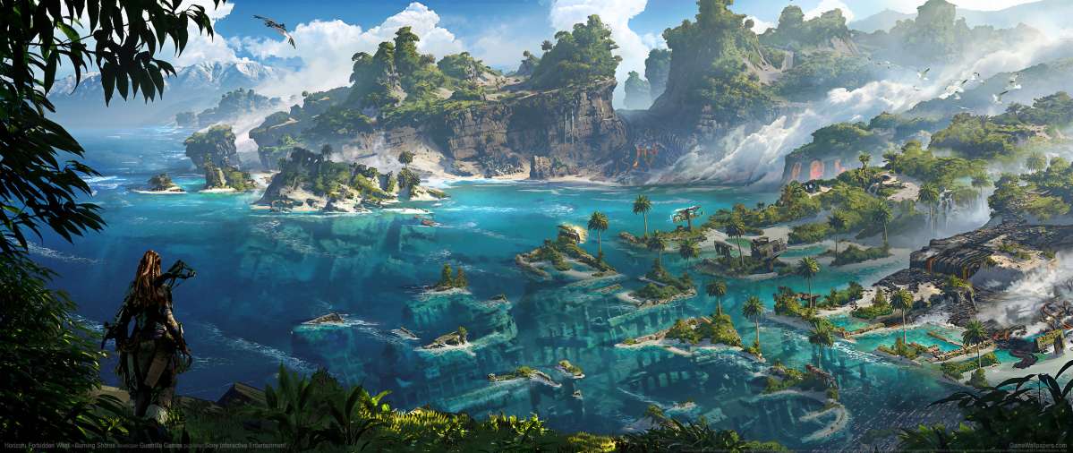 Horizon: Forbidden West - Burning Shores ultrawide fond d'cran 05