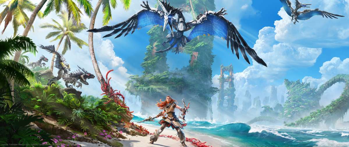 Horizon: Forbidden West ultrawide fond d'cran 01