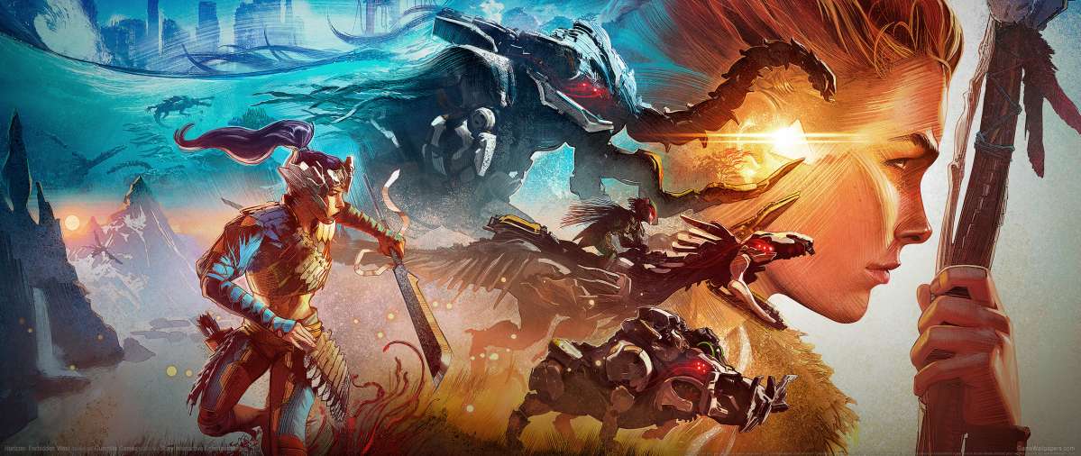 Horizon: Forbidden West ultrawide fond d'cran 02