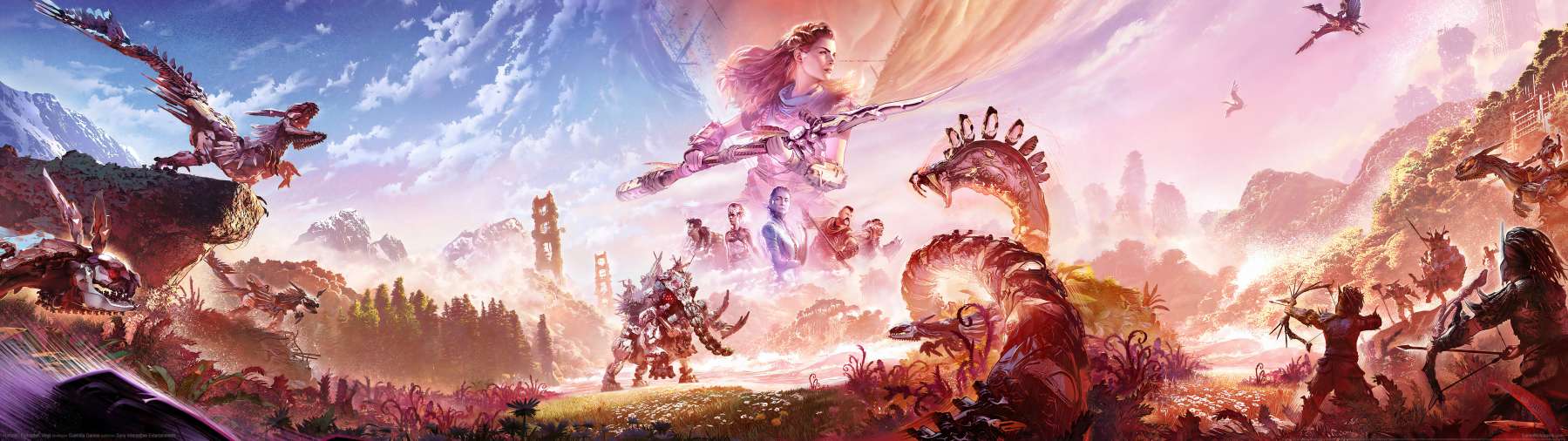 Horizon: Forbidden West fond d'cran