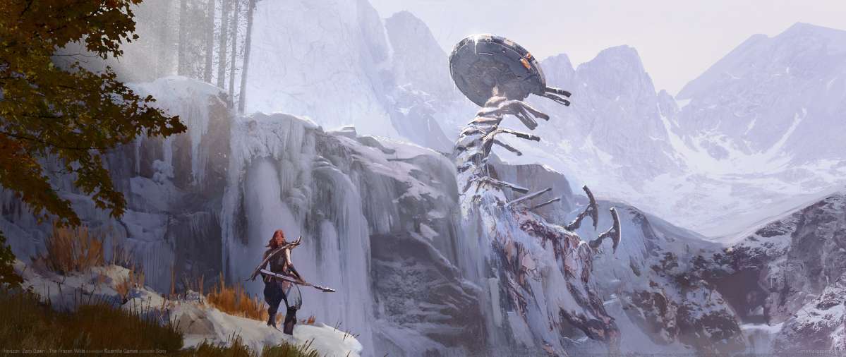 Horizon: Zero Dawn - The Frozen Wilds fond d'cran