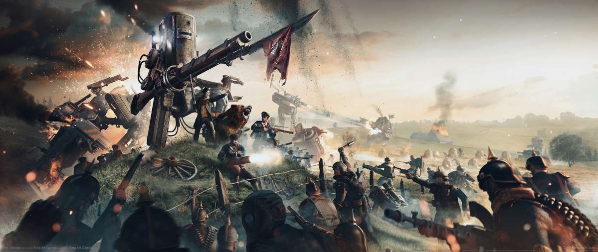 Iron Harvest ultrawide fond d'cran 02