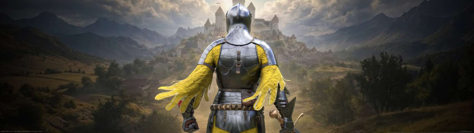 Knight's Path superwide fond d'�cran 01