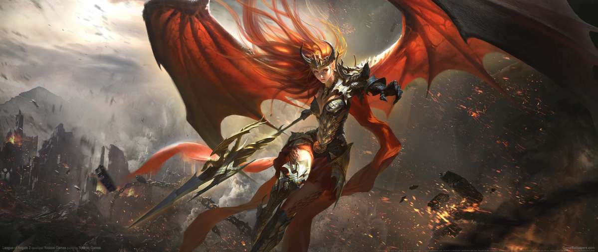 League of Angels 2 ultrawide fond d'cran 01