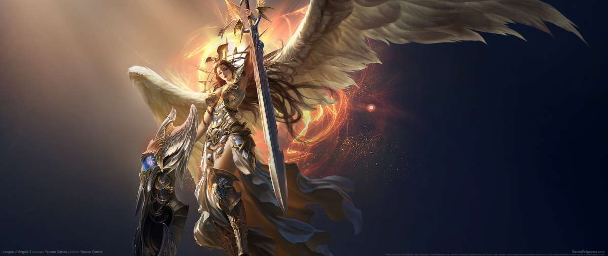 League of Angels 2 ultrawide fond d'cran 03