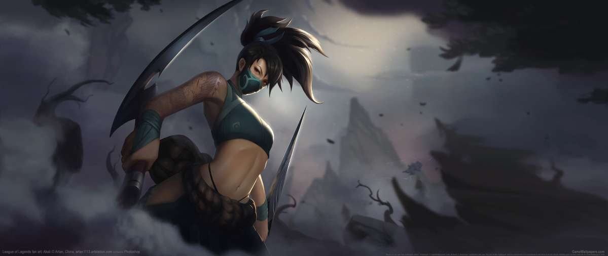 League of Legends fan art ultrawide fond d'cran 17