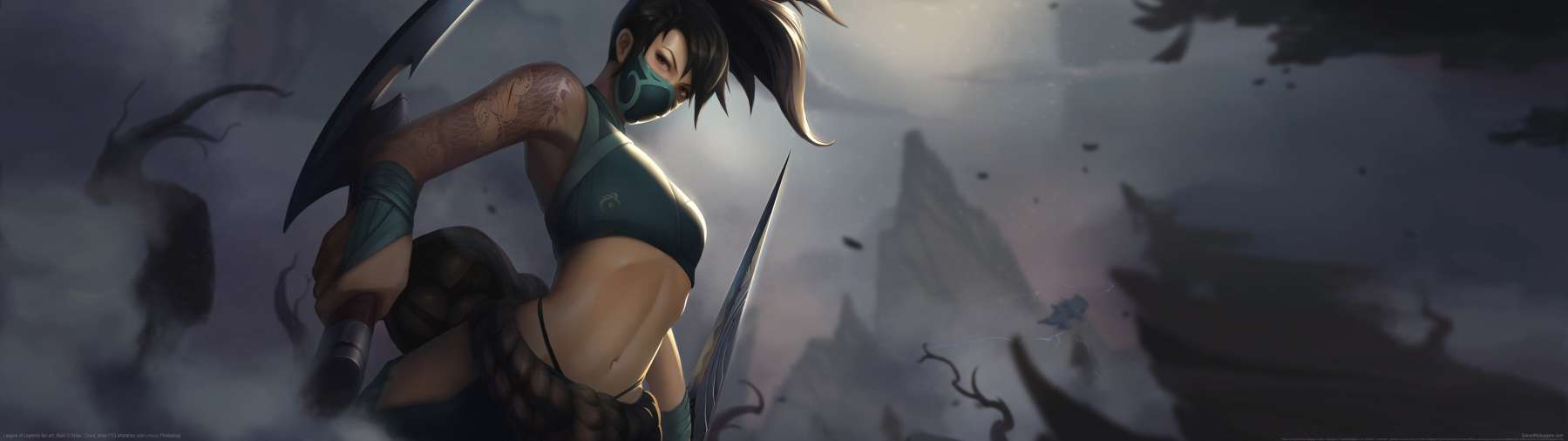 League of Legends fan art superwide fond d'cran 17