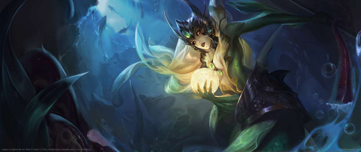 League of Legends fan art ultrawide fond d'cran 18