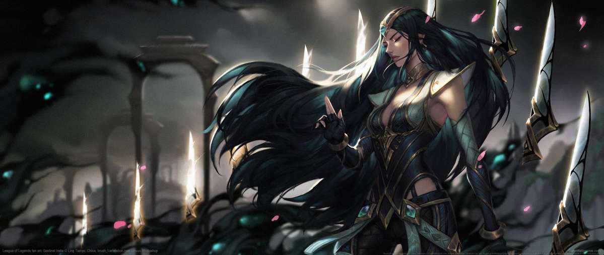 League of Legends fan art ultrawide fond d'cran 19