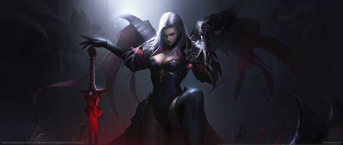 League of Legends fan art ultrawide fond d'cran 22