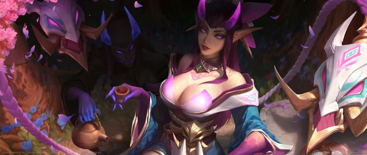 League of Legends fan art ultrawide fond d'cran 26