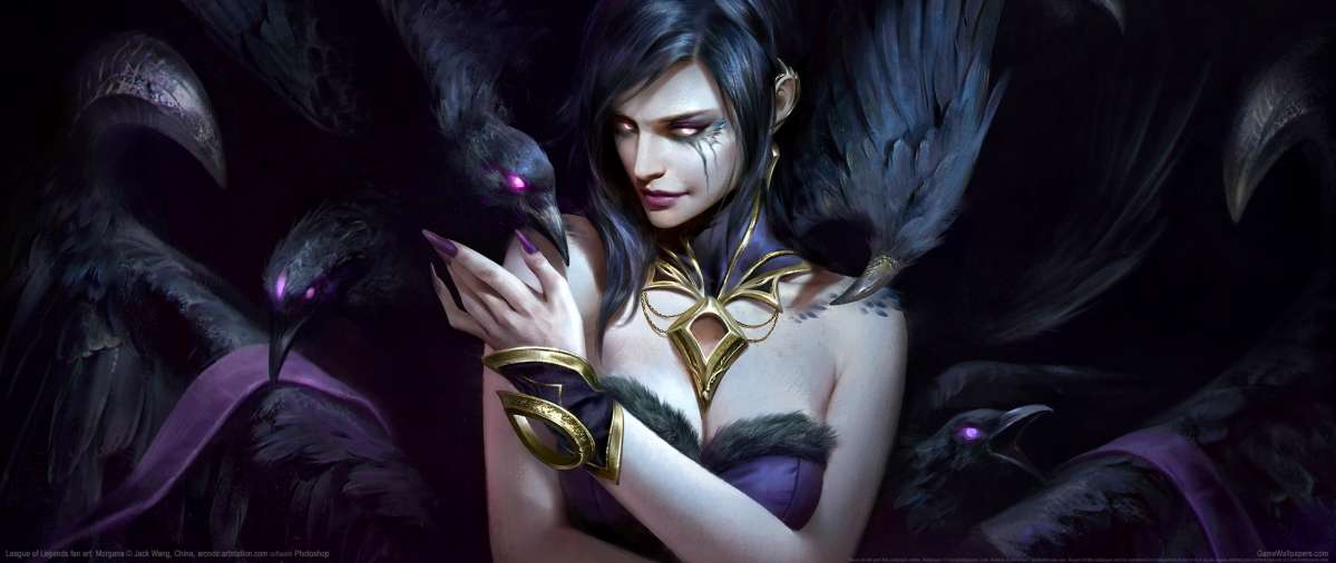 League of Legends fan art ultrawide fond d'cran 30