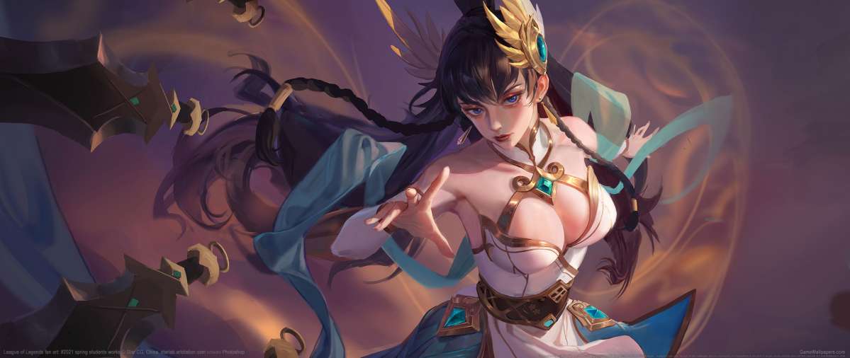 League of Legends fan art ultrawide fond d'cran 32