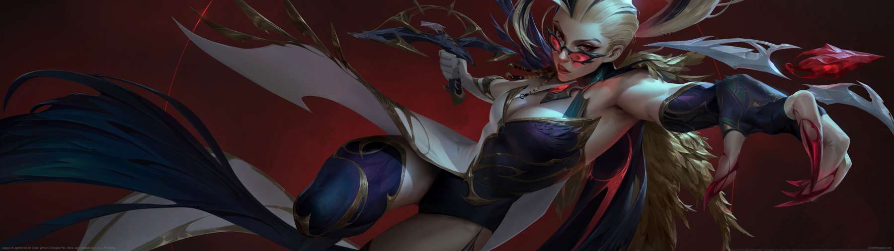 League of Legends fan art superwide fond d'cran 43